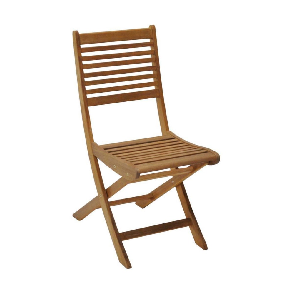 Chaise en eucalyptus saturne