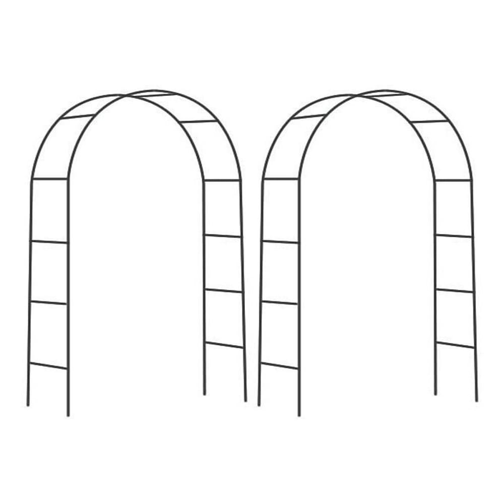 Arche déco en fer noir atea (lot de 2) — Beyit