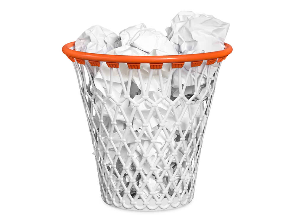 Corbeille à papier Modèle Hoop