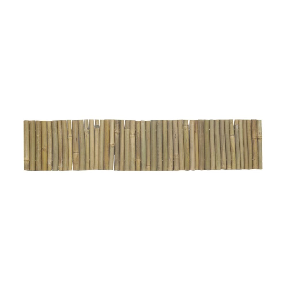 Bordure en bambou naturel unitaire
