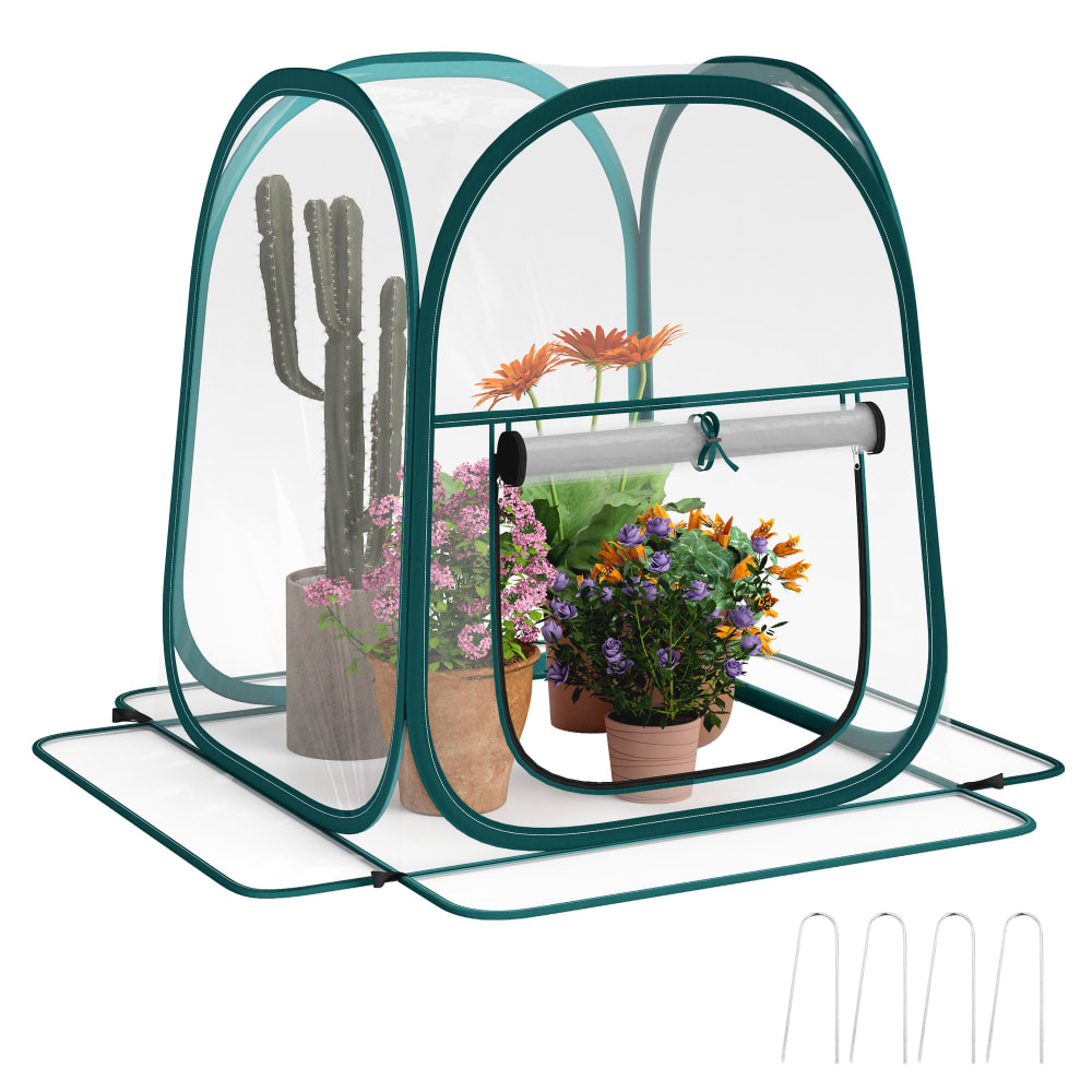 Mini serre de jardin pop up pvc transparent