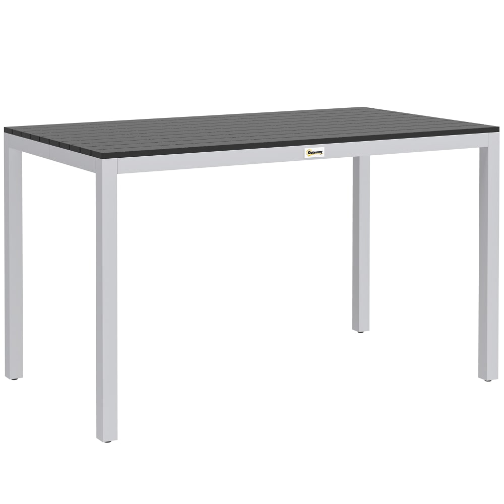 Table de jardin 4-6 personnes - aluminium