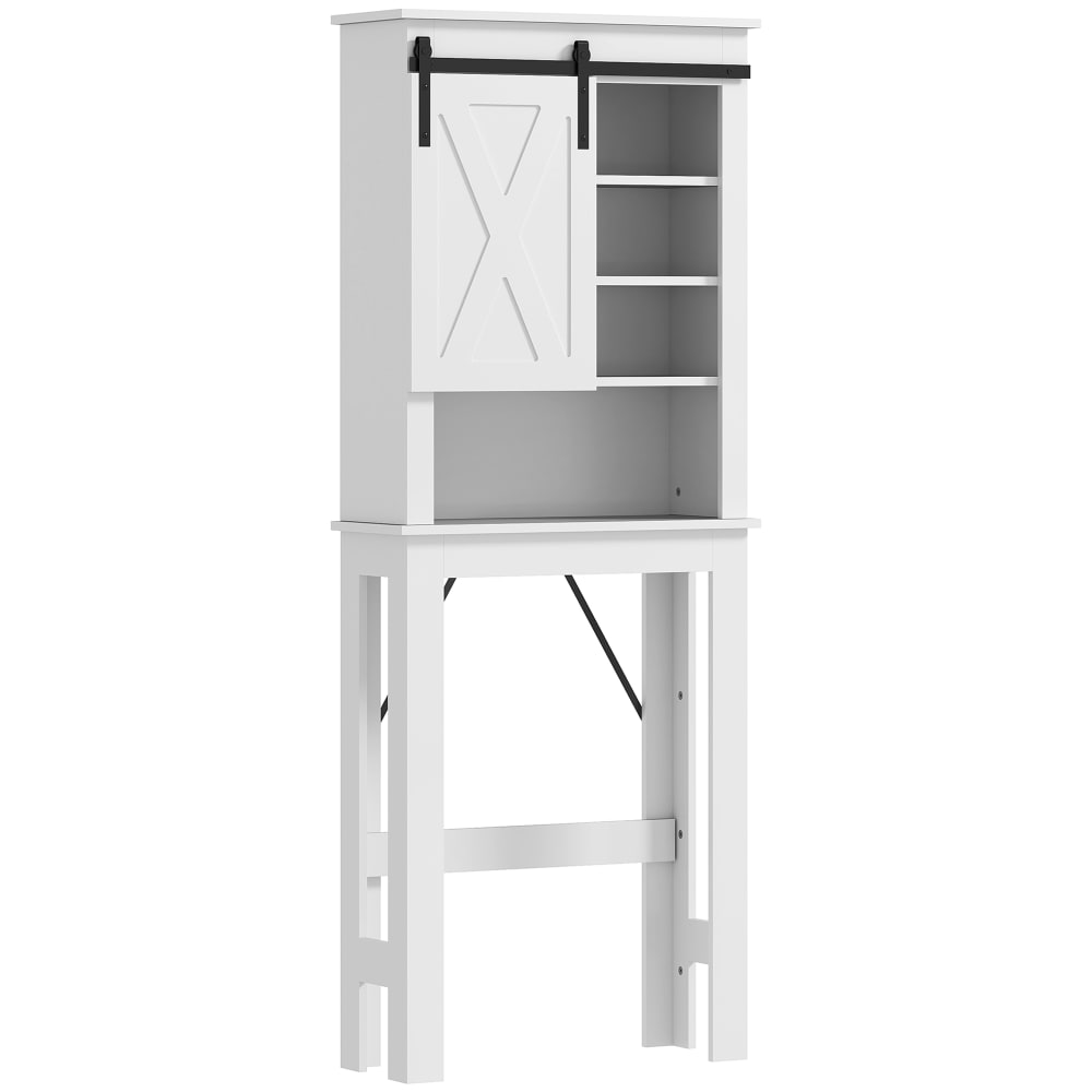 Meuble wc avec 6 compartiments