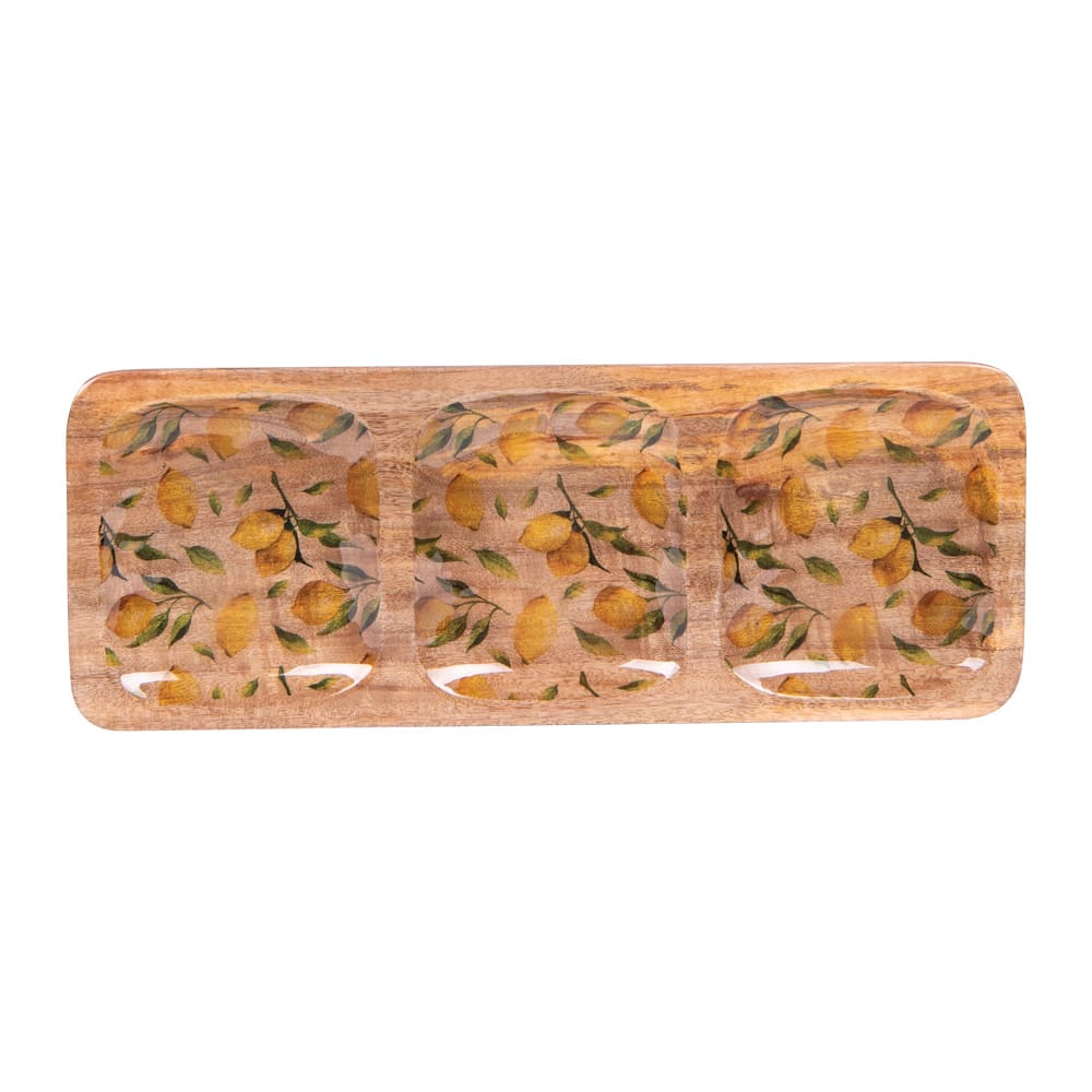 Plat apéritif  40x15 cm multicolore