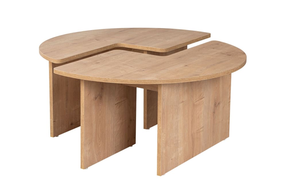 Table basse en bois chêne