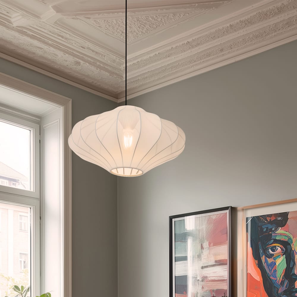 Suspension blanche — vue 3