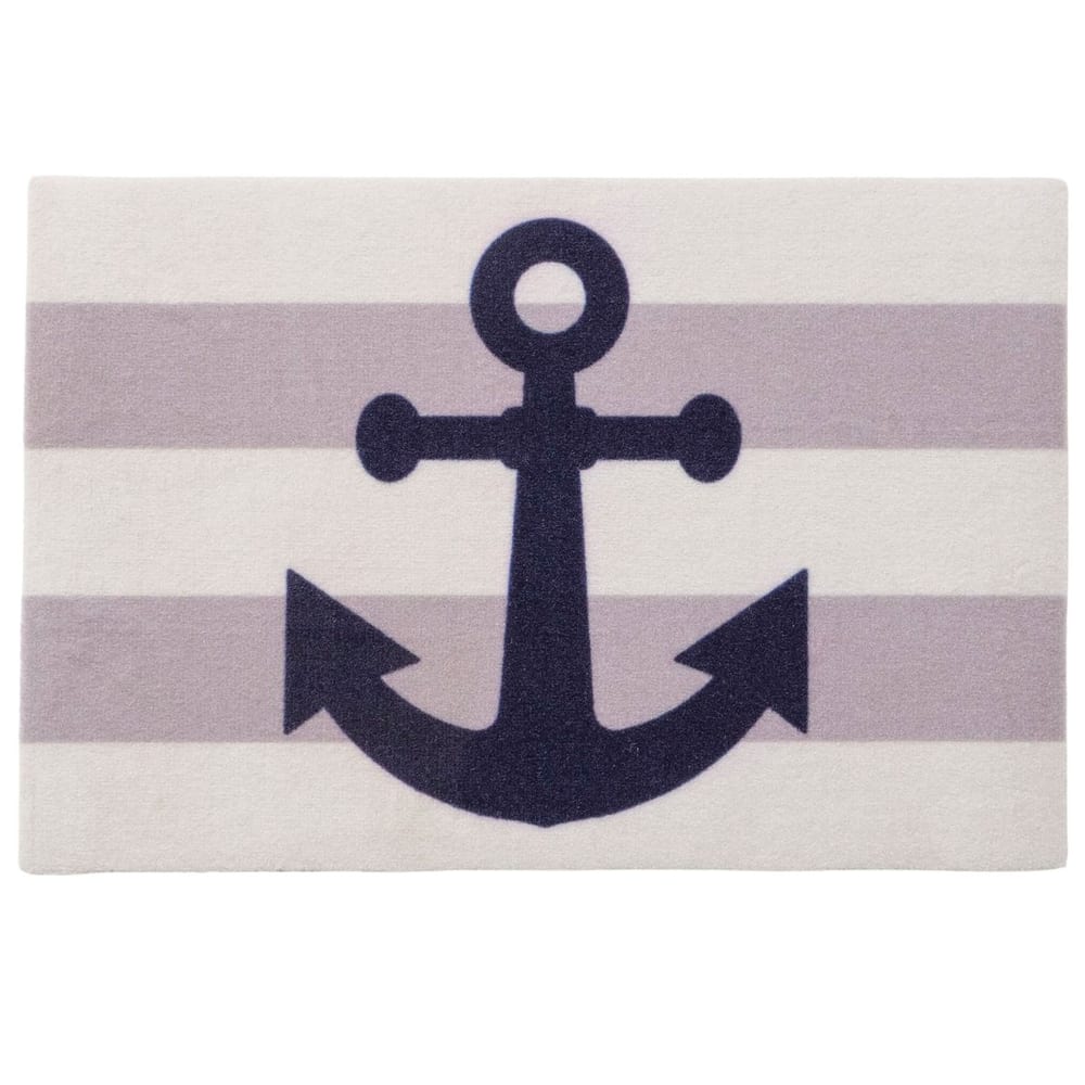 Tapis d'entrée ancre 60x40x1.5cm — vue 3