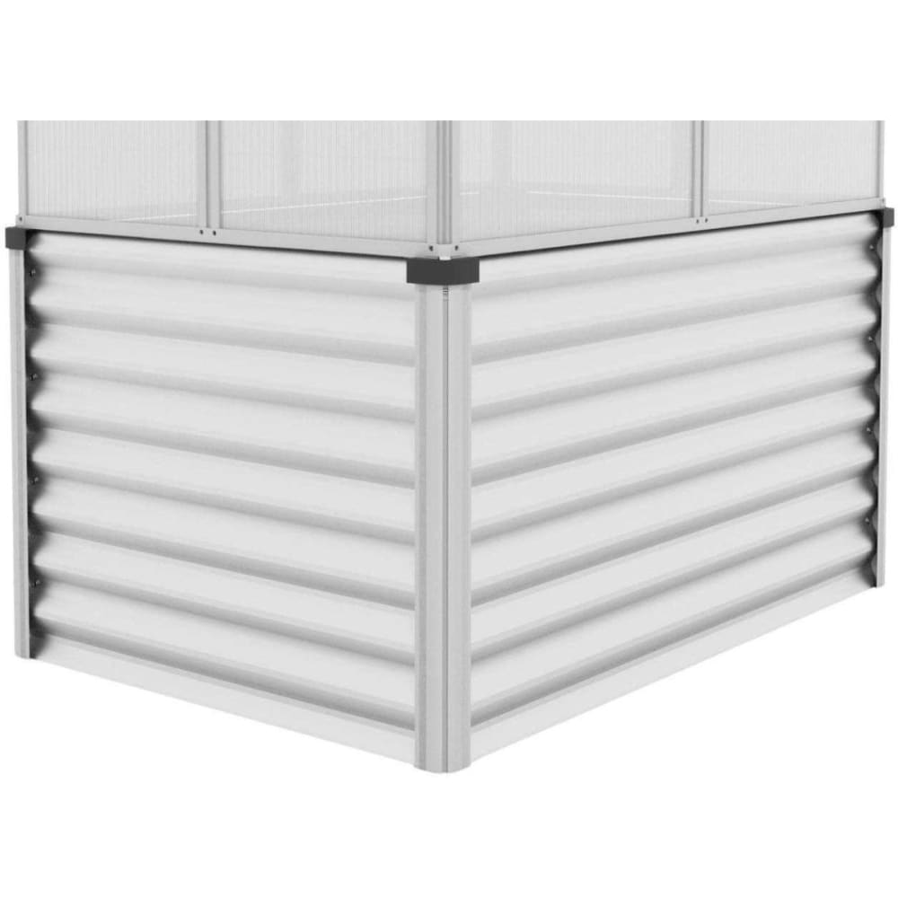 Potager surélévé pour serre gaia jumbo zinc aluminium