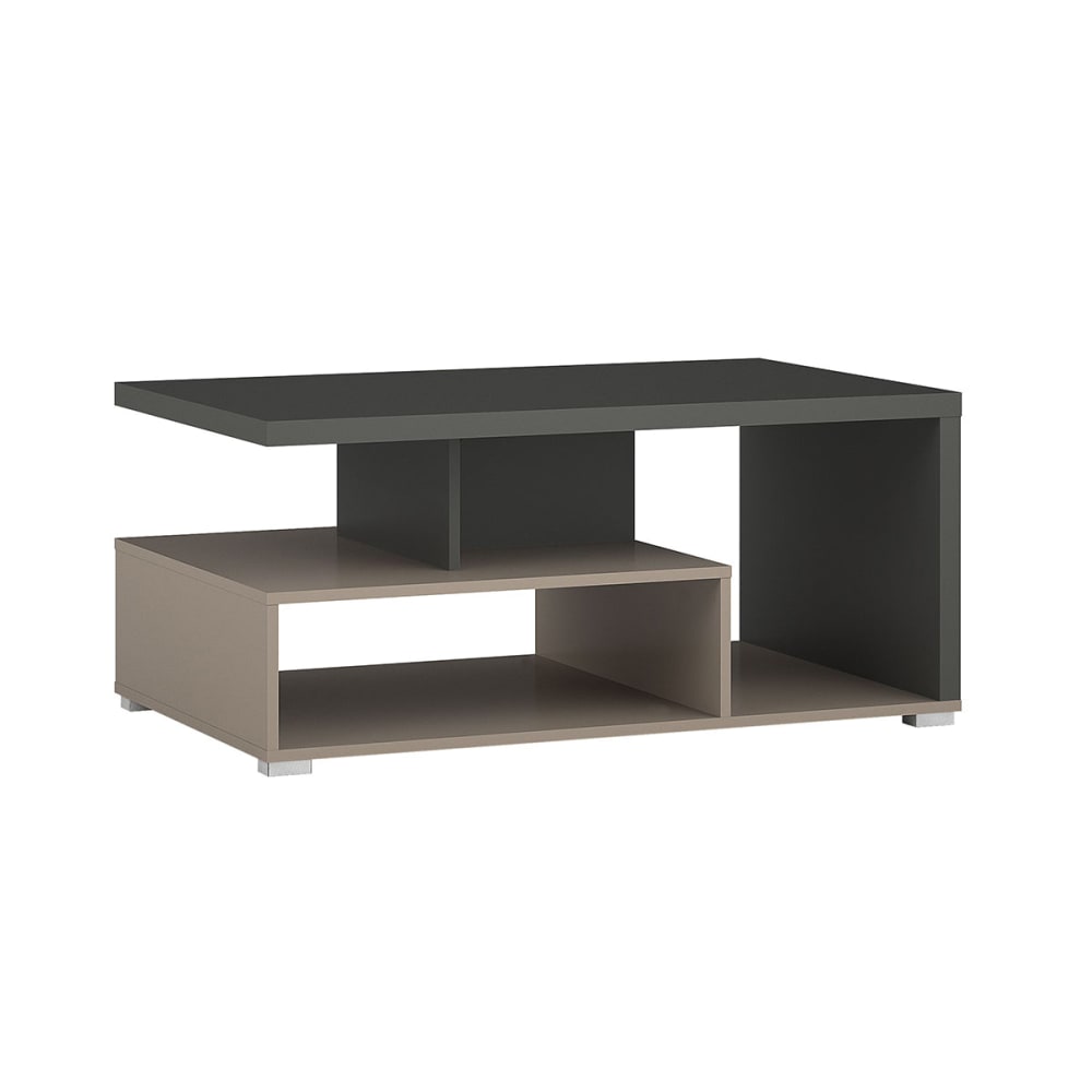 Table basse panneaux stratifiés taupe Table basse panneaux stratifiés taupe