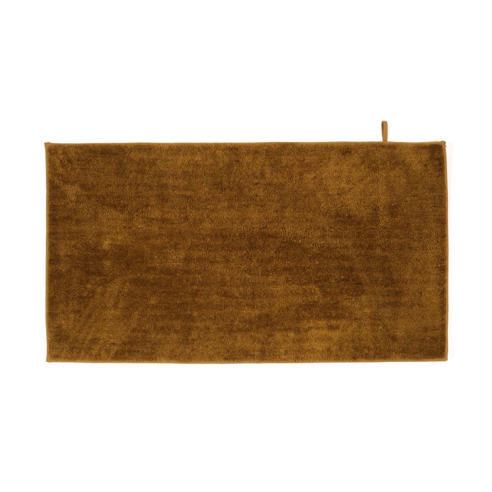 Tapis tufté uni 70x130 cm bronze