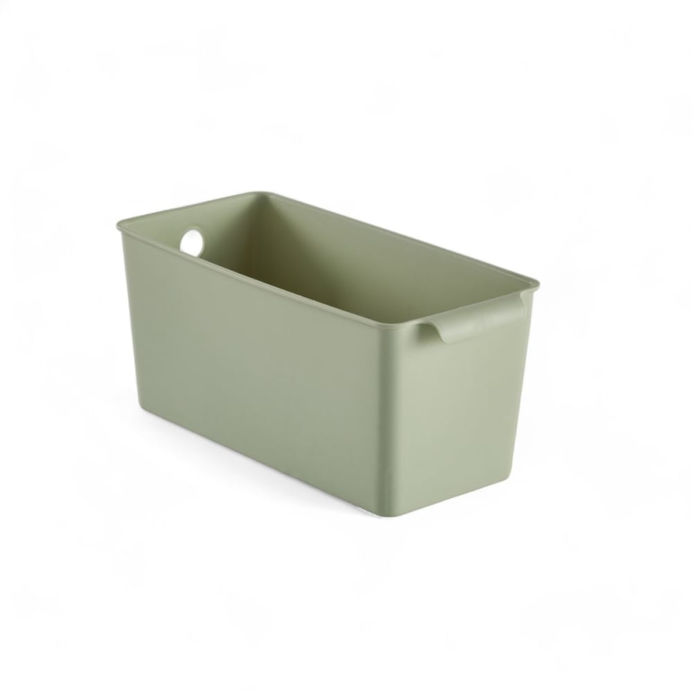 Panier de rangement plastique 28x13cm vert Panier de rangement plastique 28x13cm vert