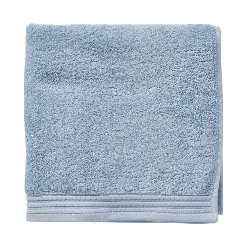 Drap de douche coton uni  65x130cm bleu