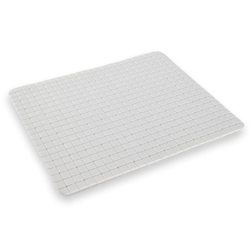 Tapis de baignoire ou douche antidérapant avec ventouses  65x35cm