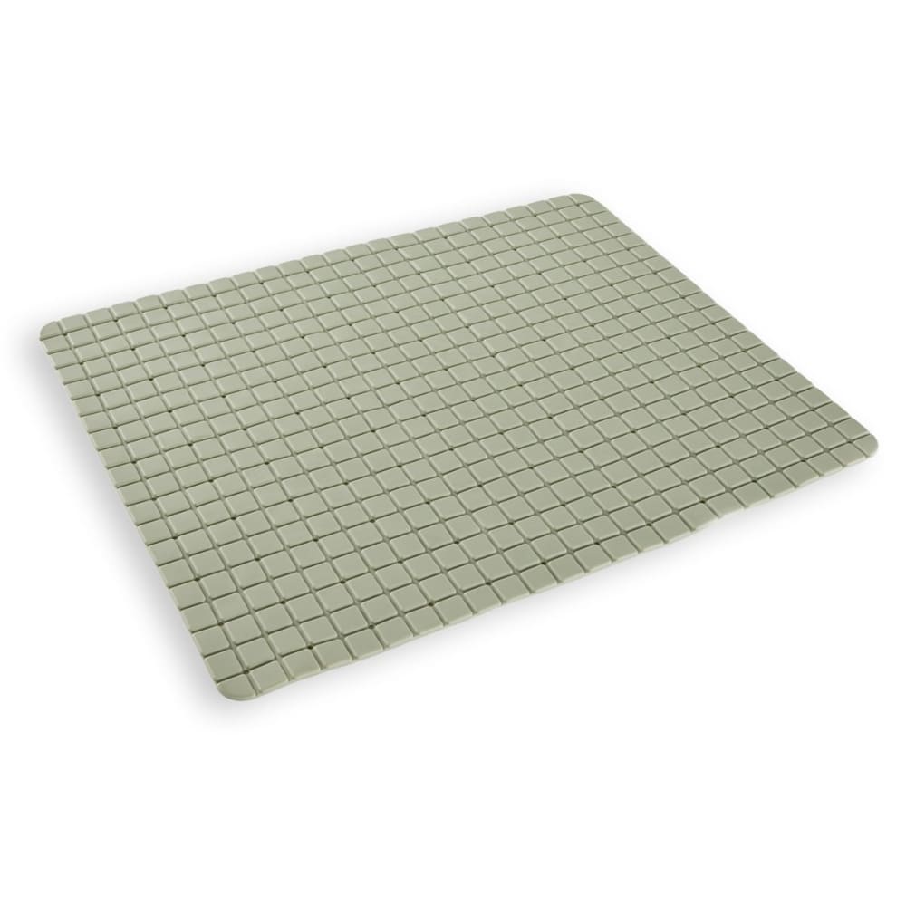 Tapis de baignoire ou douche antidérapant avec ventouses  65x35cm vert
