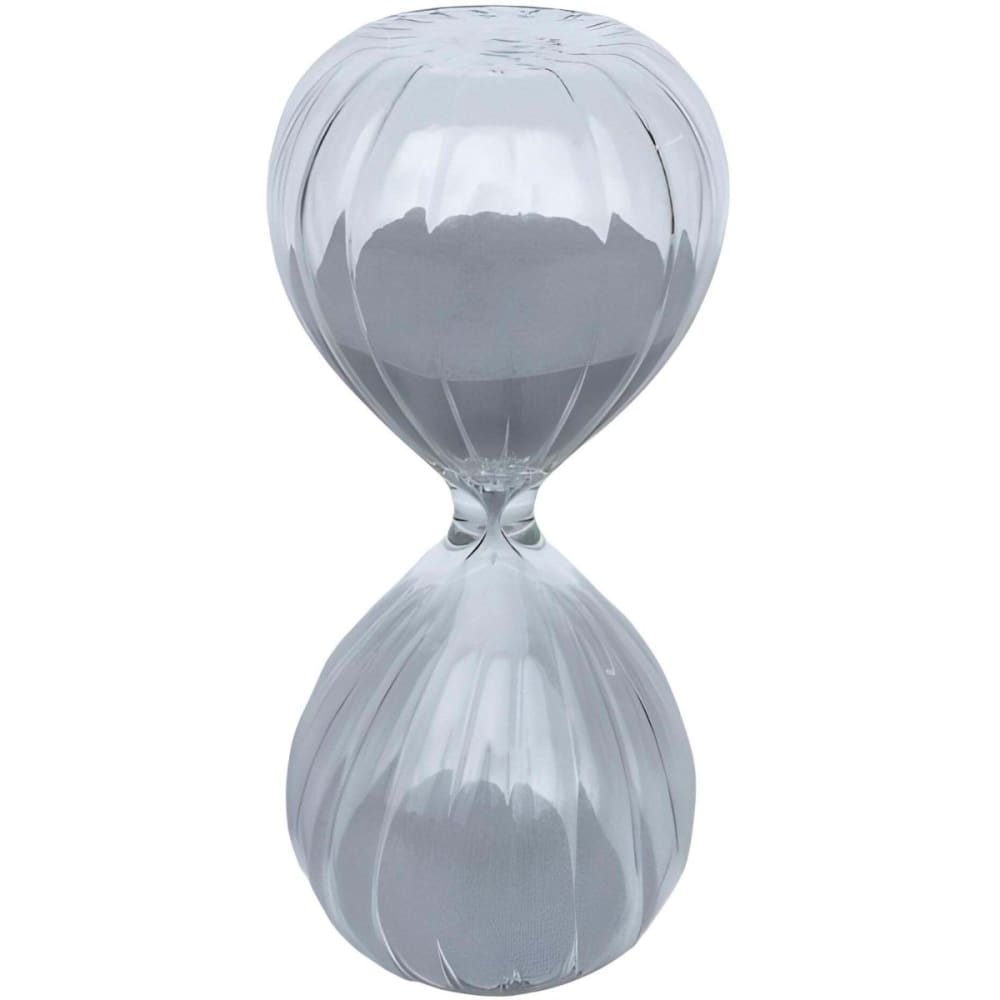 Sablier en verre strié 15 min