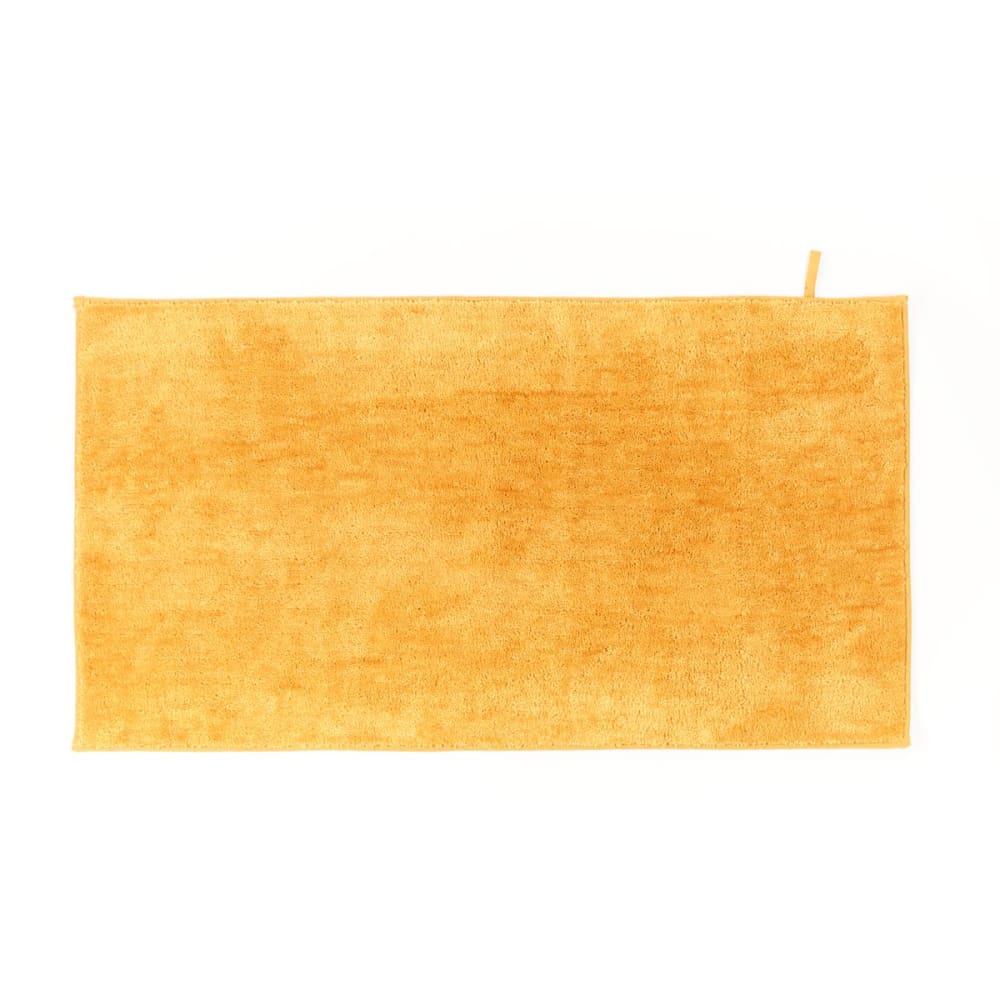 Tapis tufté uni 70x130 cm jaune