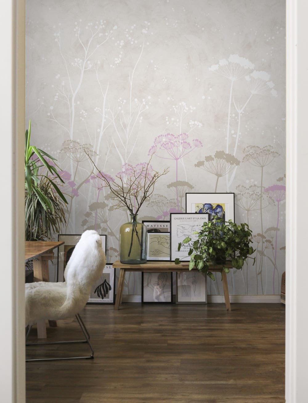 Papier peint panoramique Ombelles — vue 4