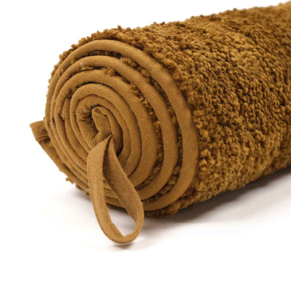 Tapis tufté uni 90x150 cm bronze — vue 3
