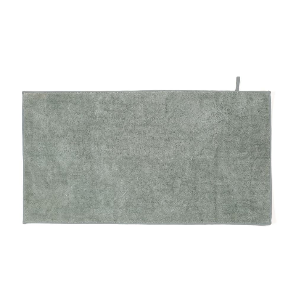 Tapis tufté uni 70x130 cm bleu céladon