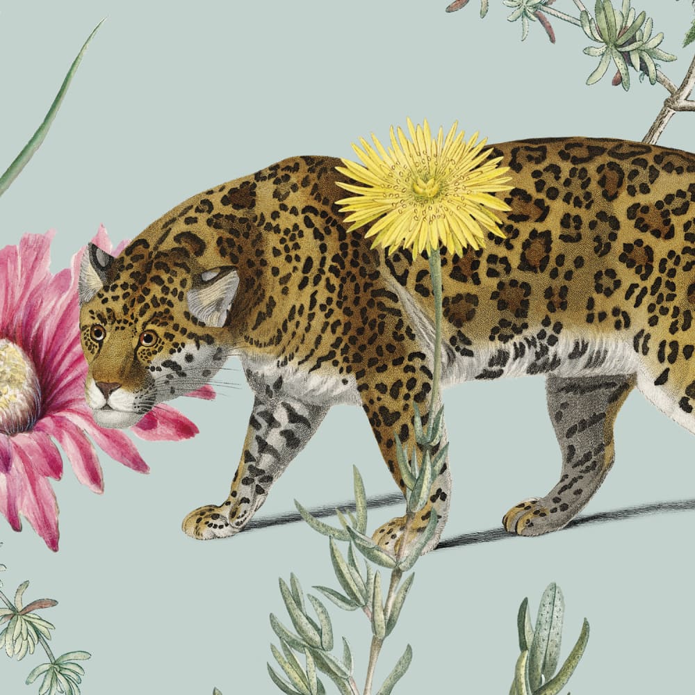 Papier peint panoramique Bestiaire Botanique