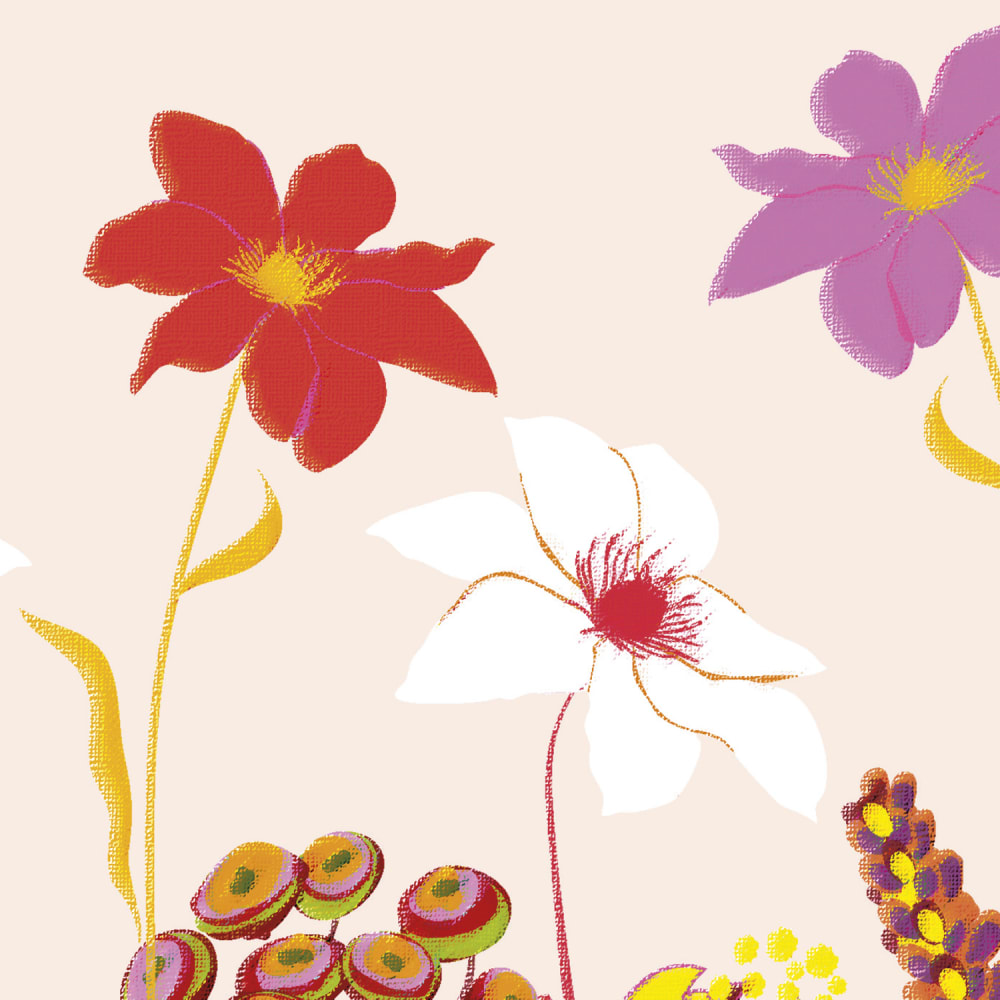 Papier peint panoramique Jardin d'été — vue 3