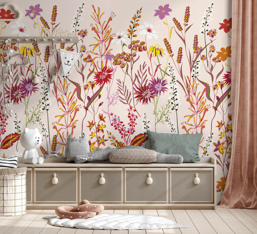Papier peint panoramique Jardin d'été — vue 4