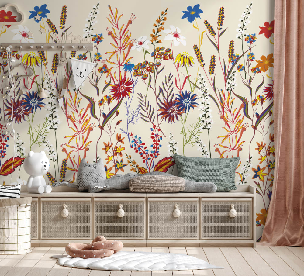 Papier peint panoramique Jardin d'été — vue 4