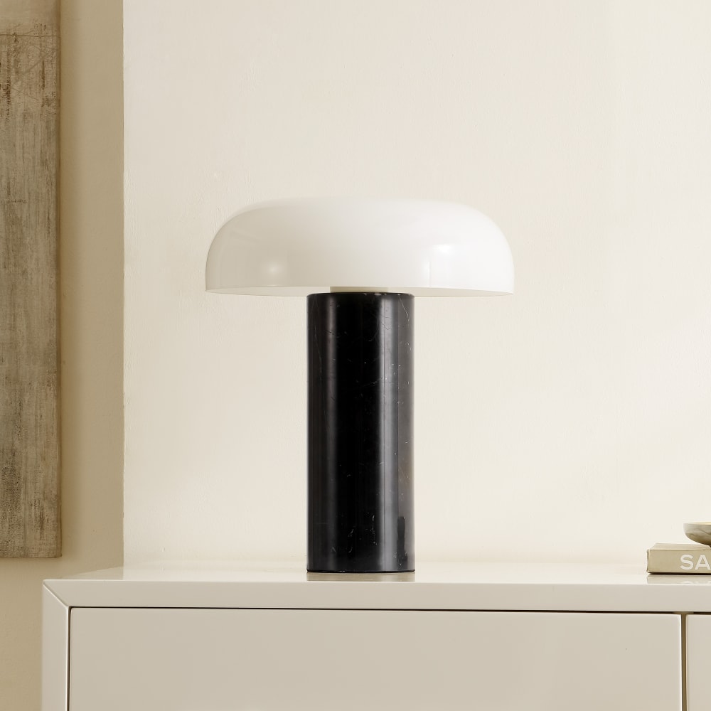 Lampe de table métal noir — vue 3