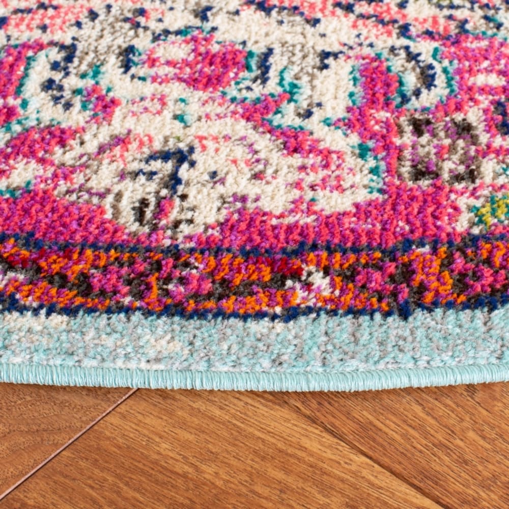 Tapis de transition en polypropylène rose/bleu, 91 cm — vue 3