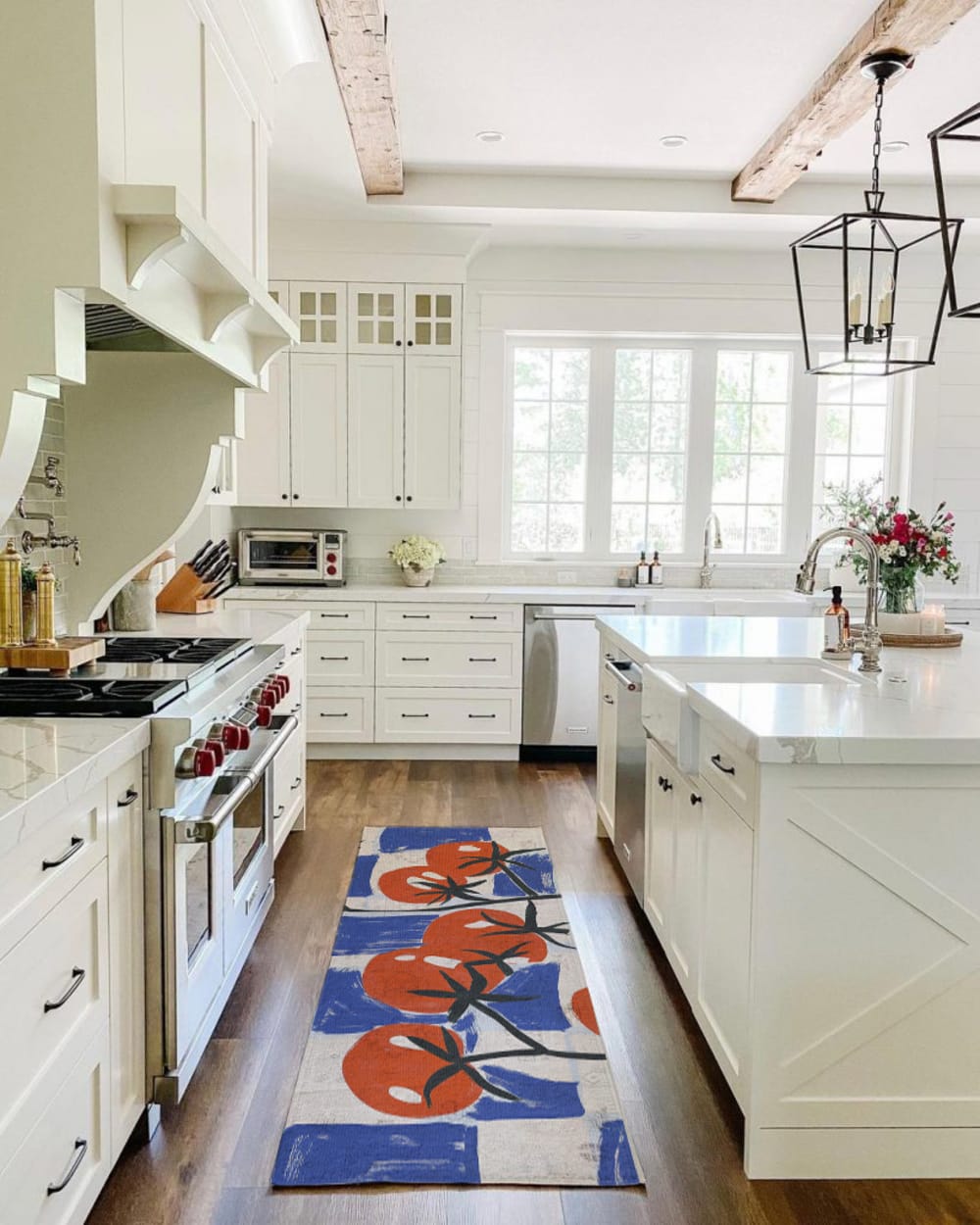 Tapis de cuisine imprimé tomates — vue 3