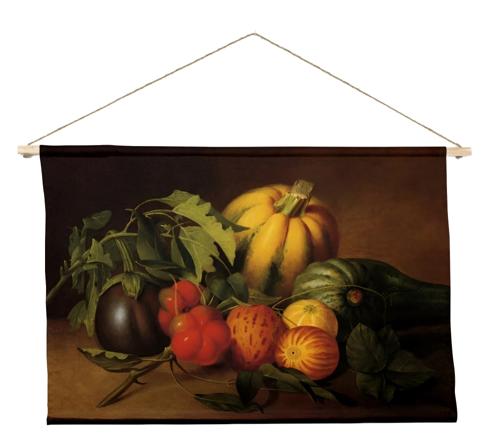 Tapisserie décorative effet lin vintage