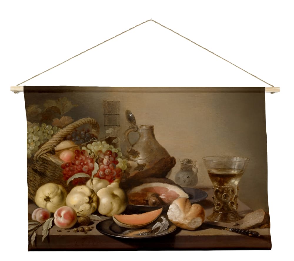 Tapisserie décorative effet lin vintage