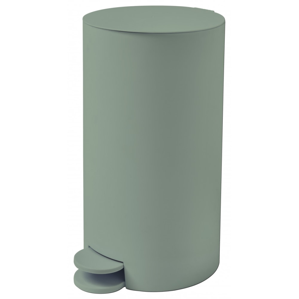 Poubelle à pédale salle de bain 3l sauge — Beyit