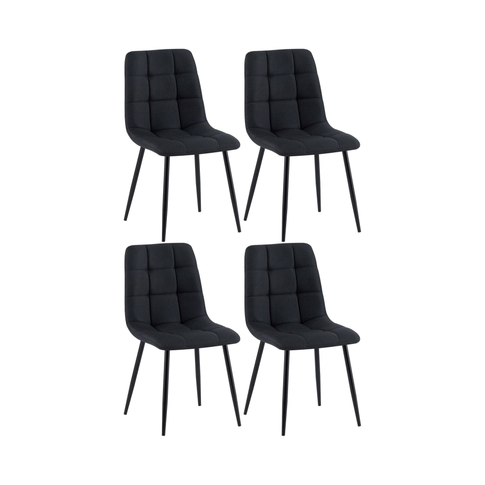 Lot de 4  chaise salle