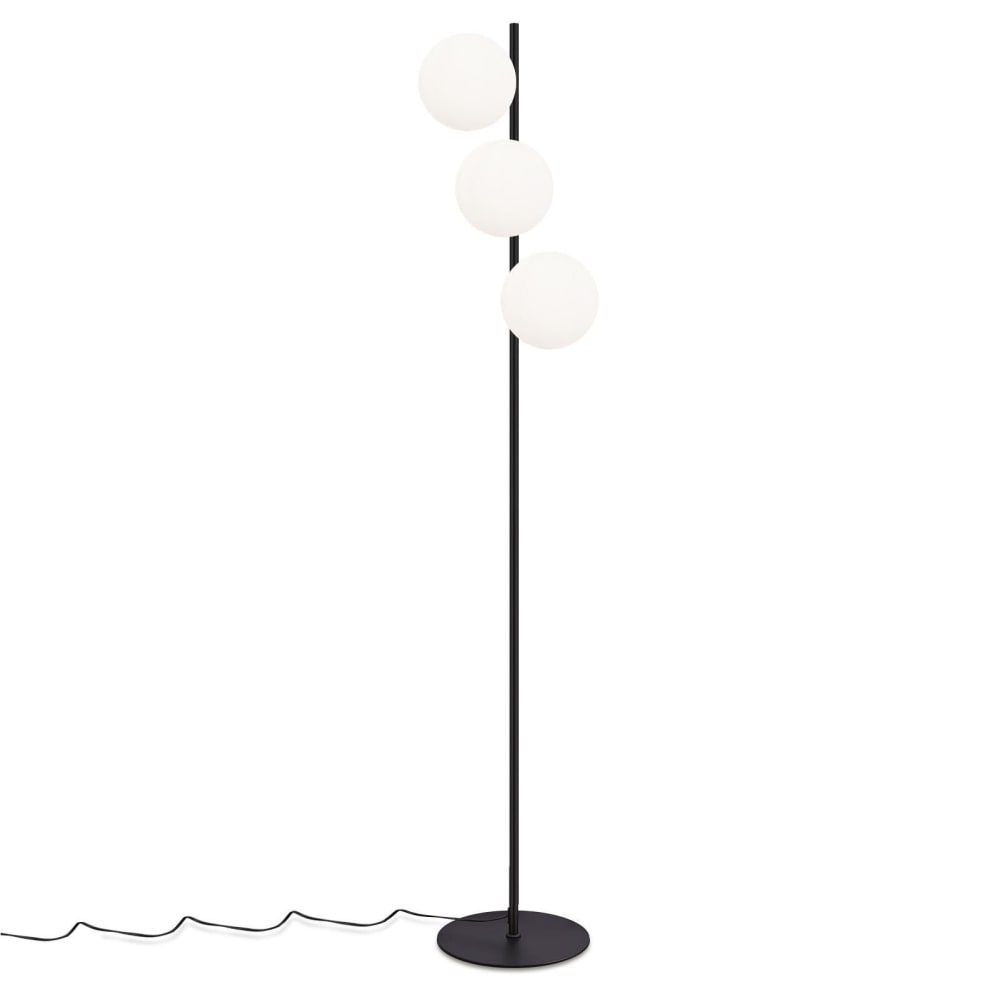 Traum - lampadaire en métal, coloris blanc, l 25 cm, e27