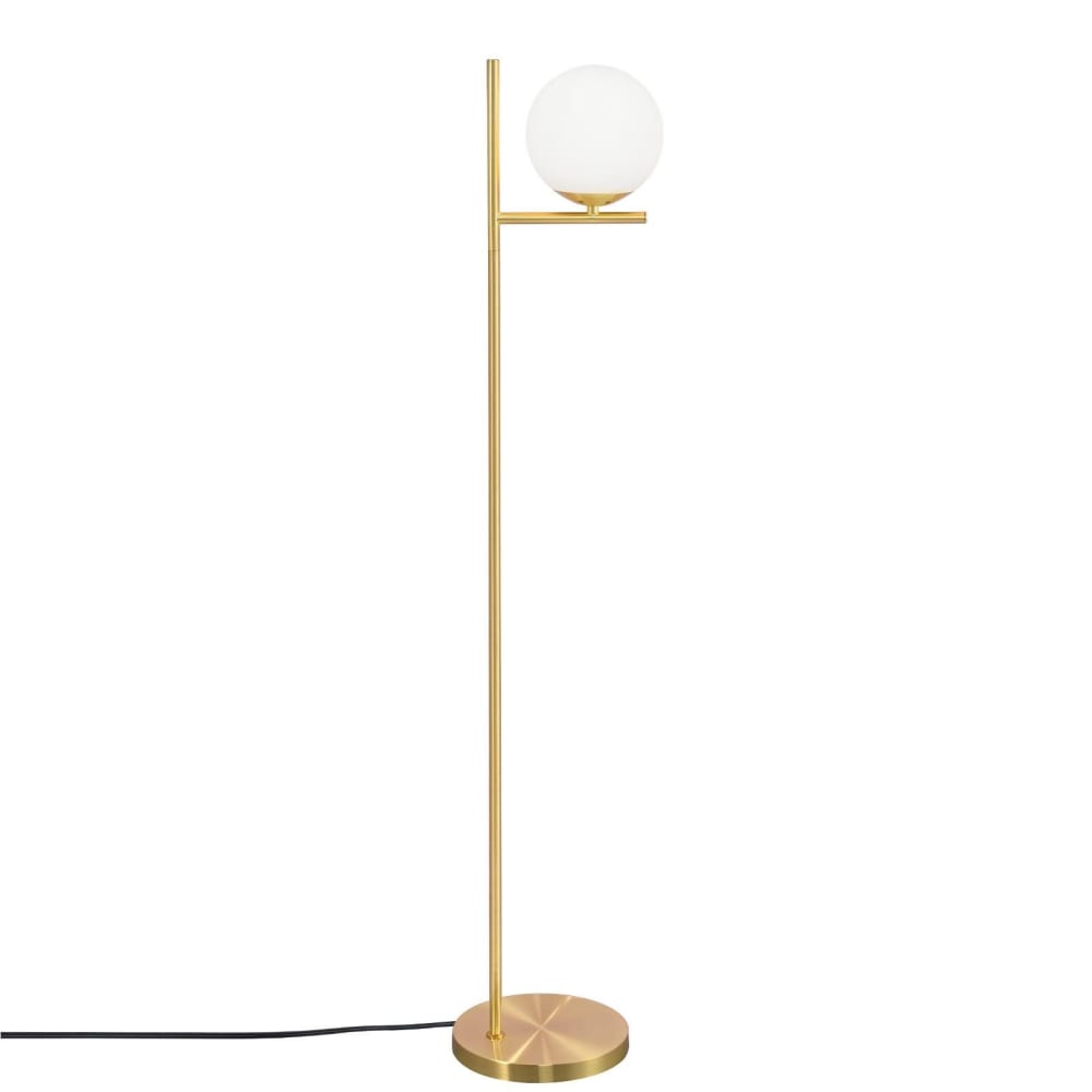Wallace - lampadaire en métal, coloris doré, l 25 cm, e27