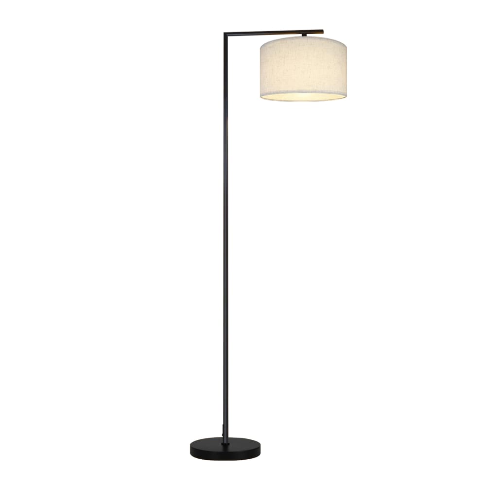 Ulm - lampadaire en métal, coloris blanc, l 32 cm, e27