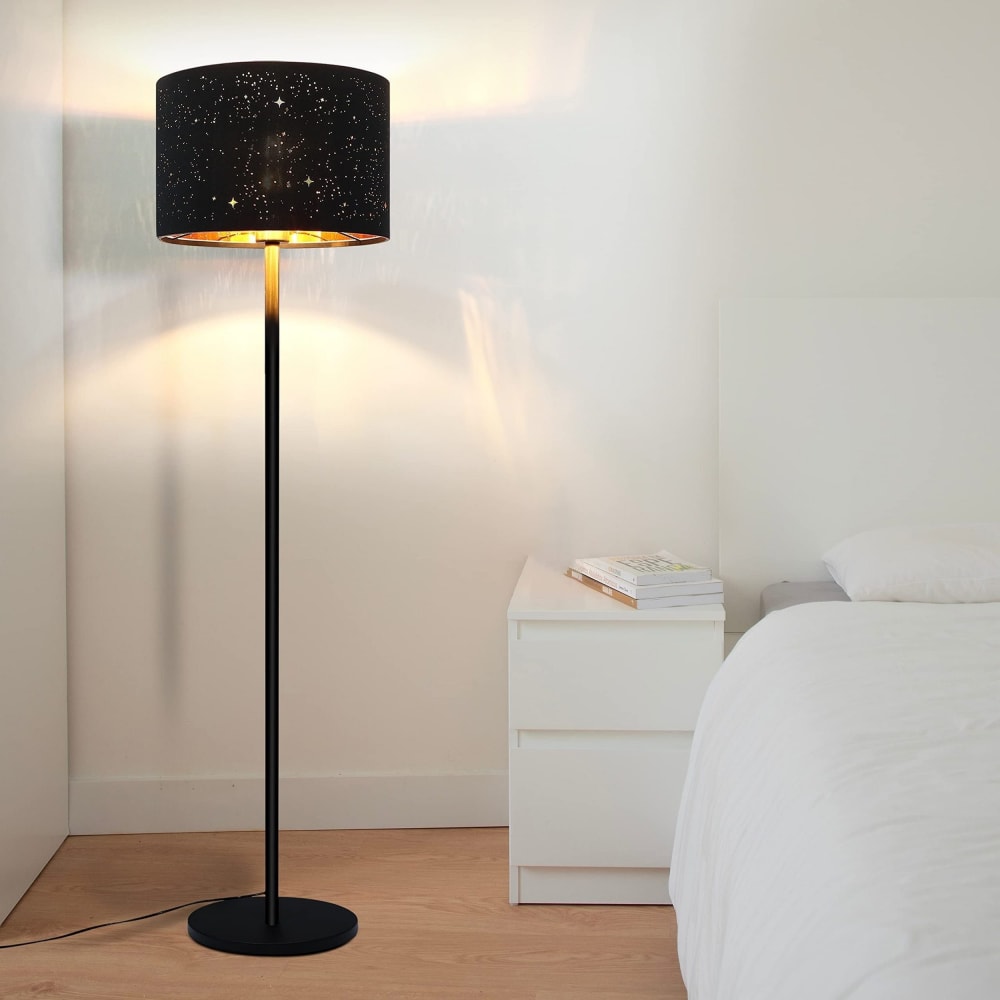 Alger ii - lampadaire en métal, coloris noir, l 30 cm, e27 — vue 3