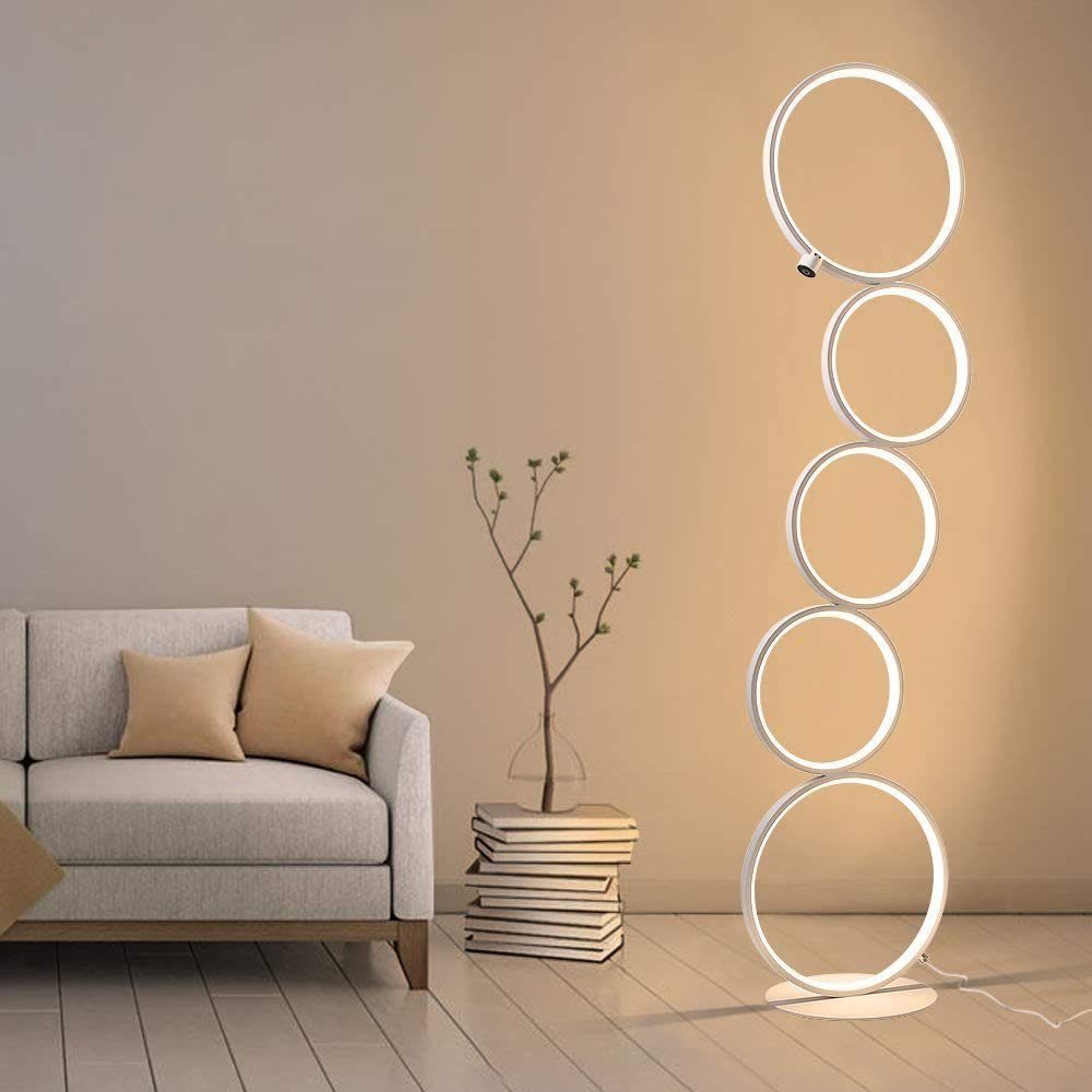 Lumpkin - Stehlampe aus Metall, Weiß, L 26 cm - Maisons Du Monde