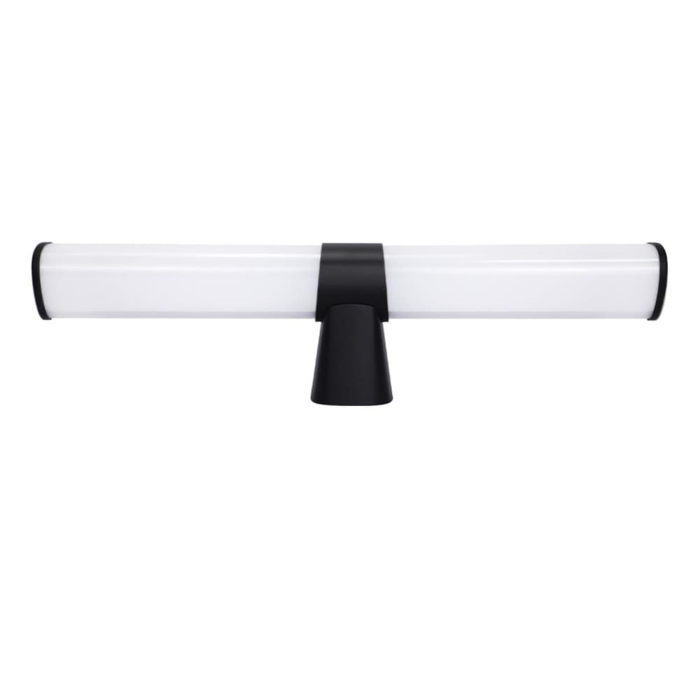 Nettlife Larkin - Wandleuchte aus Kunststoff, Schwarz, L 40 cm style modern Schwarz Pvc - Polyvinlychlorid