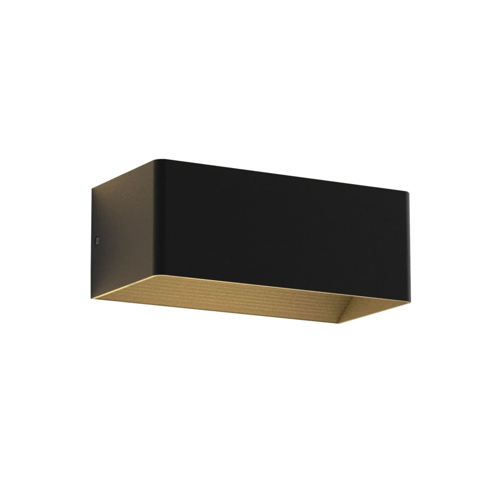 Bell - applique murale en métal, coloris noir, l 20 cm