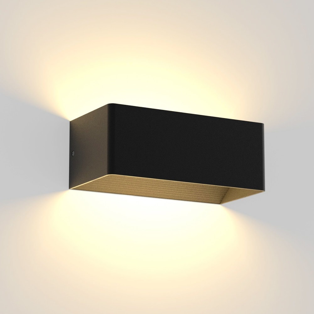Bell - applique murale en métal, coloris noir, l 20 cm — vue 3