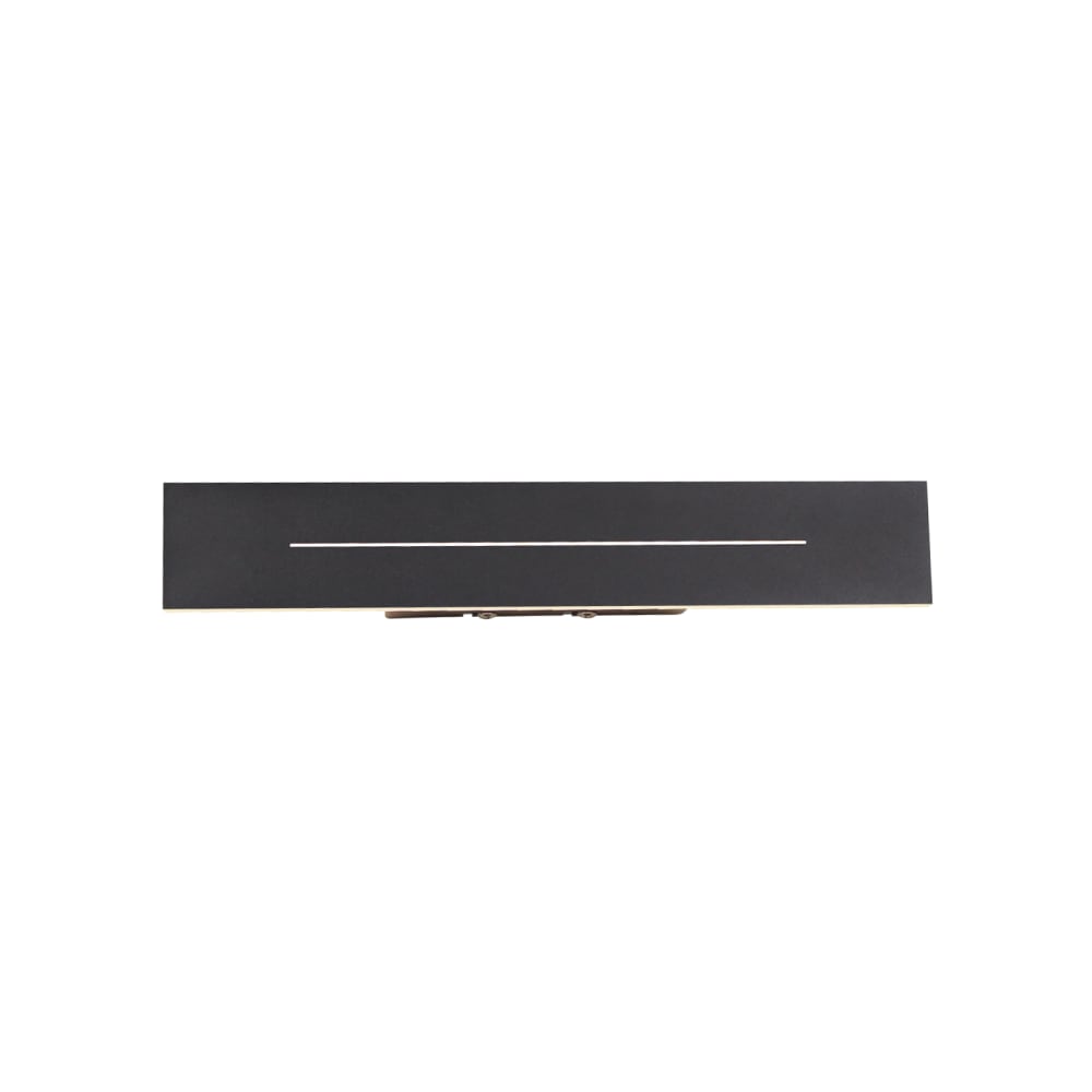 Nettlife Lazar - Wandleuchte aus Metall, Schwarz, L 30 cm style modern Schwarz Metall