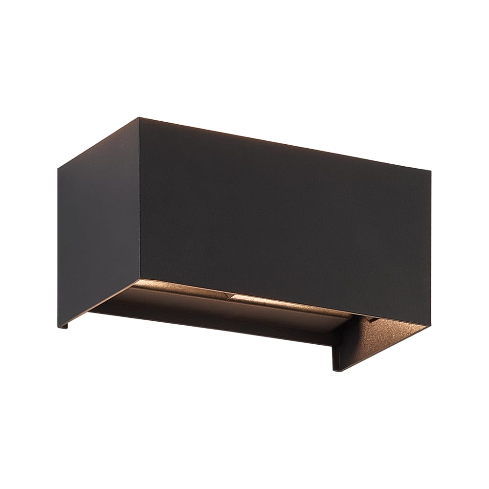 Langner - applique murale en métal, coloris noir, l 20 cm