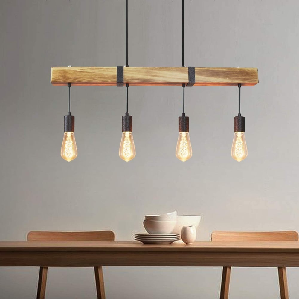 Suspension en bois, couleur bois - Maisons du Monde