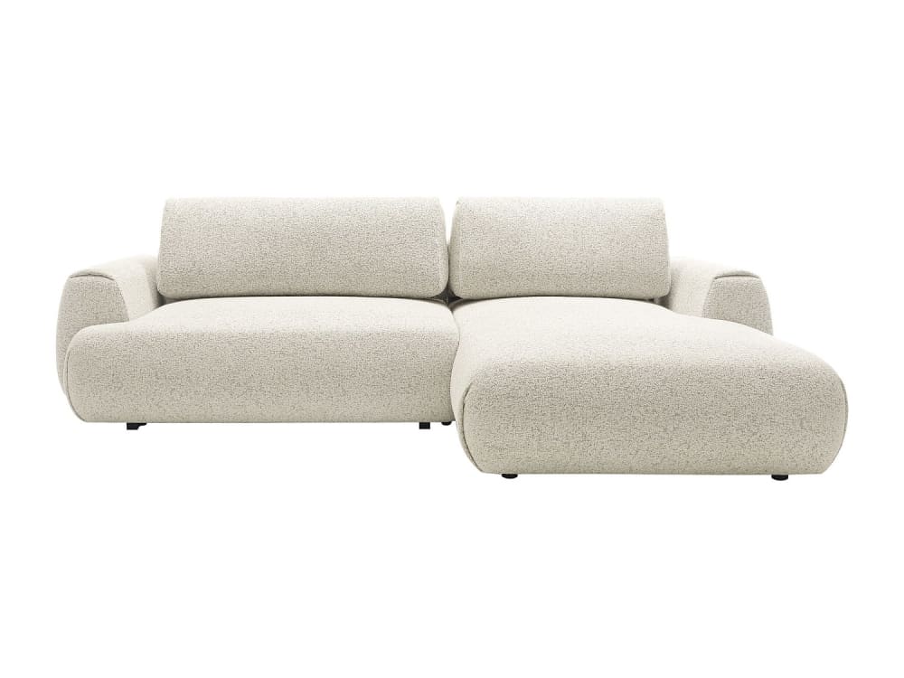 Canapé d'angle  4 places beige