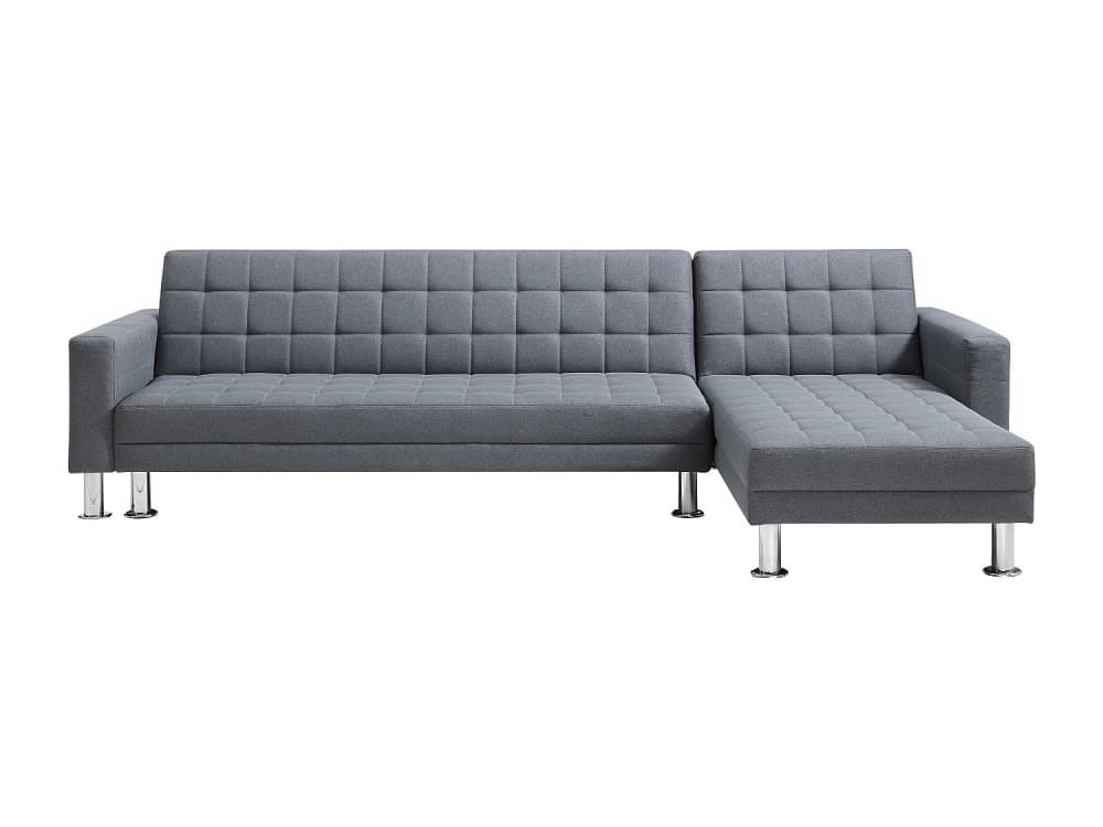 Canapé d'angle convertible - gris