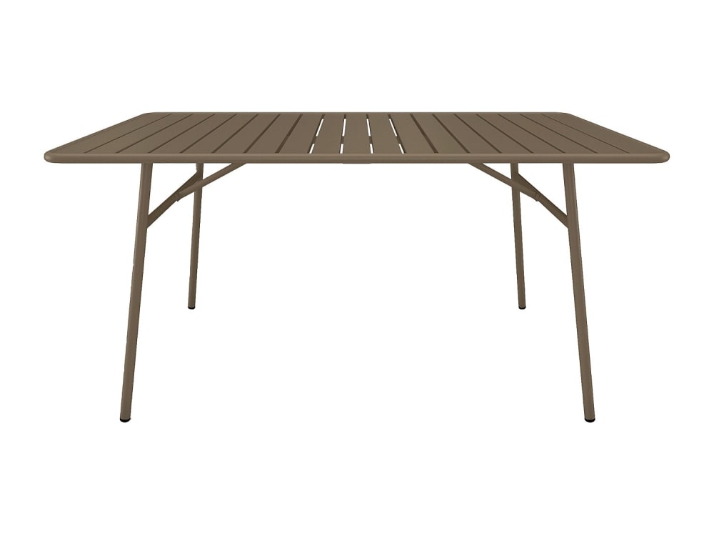 Table de jardin acier