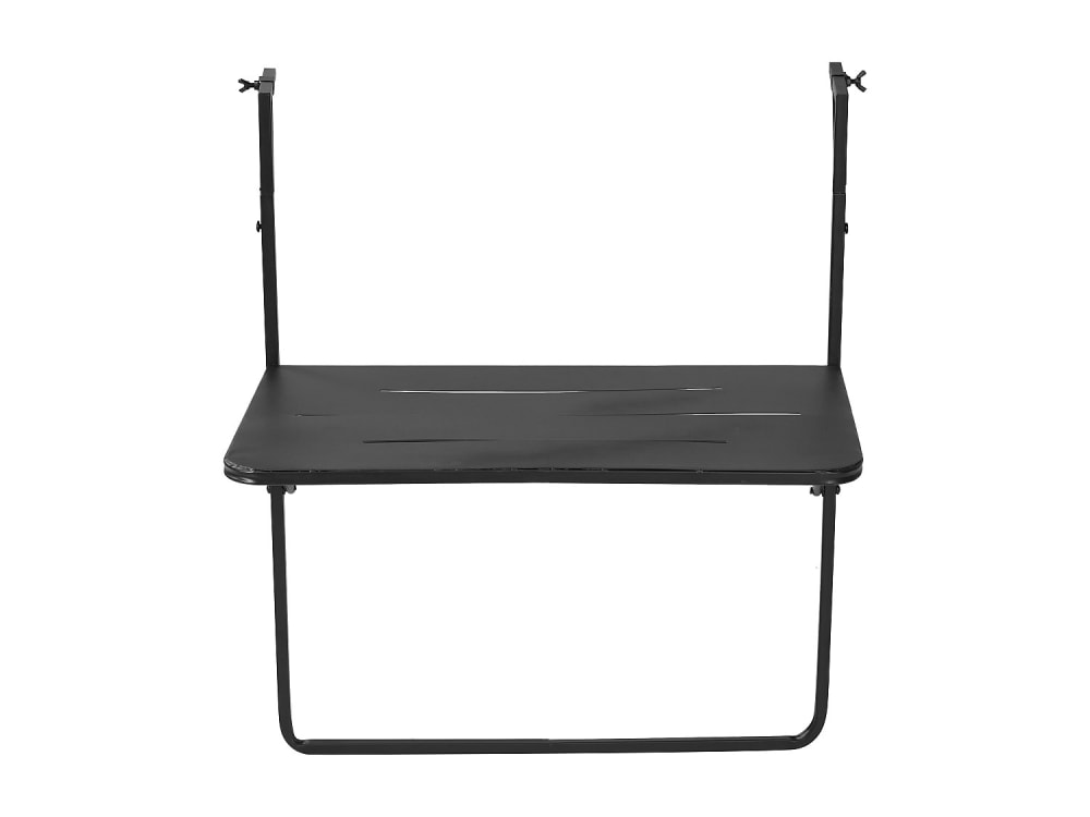 Table de jardin métal noir Table de jardin métal noir