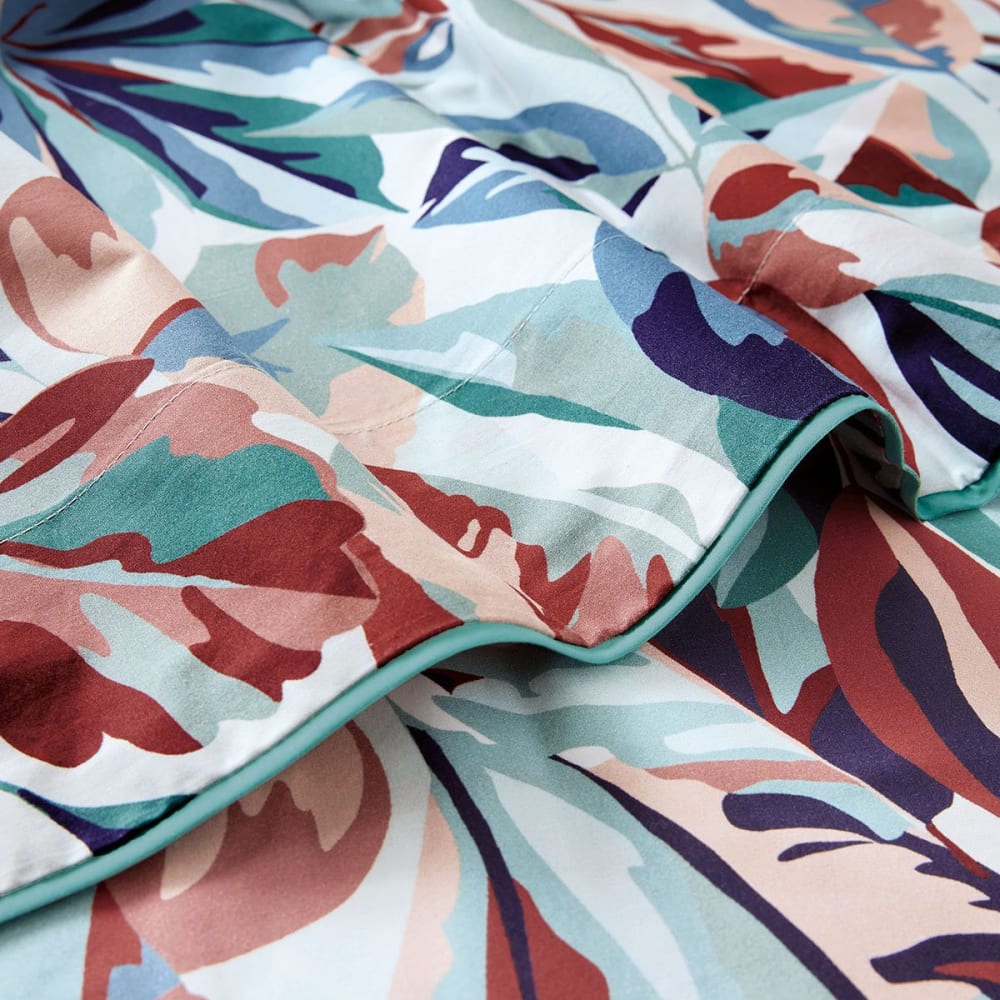 Drap plat percale vert clair 270x295 cm — vue 4